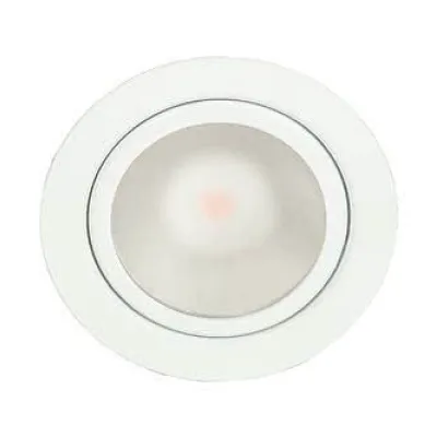 nobilé LED-Möbeleinbauleuchte NO-1850208410 | Downlight | 3,3W | 3000K warmweiß | flach | Ra95 | Stahl/Kunststoff | weiß
