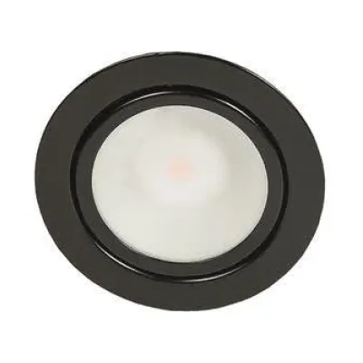 nobilé LED Möbeleinbauleuchte N 5020 NO-1850208418 | 3,3W 3000K warmweiß | Ra>90 | 177lm | flach | schwarz