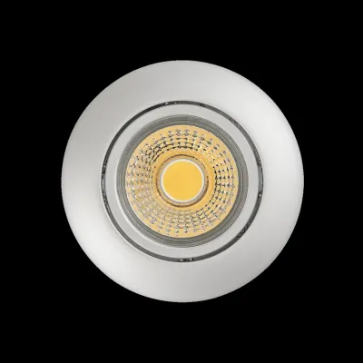 Nobile LED-Aufbau-Downlight 1857080123 | Anbaustrahler 8W 570lm 3000K | dimmbar | Aluminium | chrom-matt
