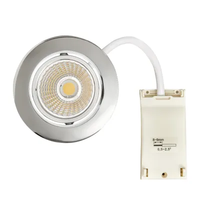 Nobile LED-Downlight 5068 ECO DOB 1867050213 | Einbaustrahler 6W 4000K 600lm | IP40 | Aluminium | Chrom