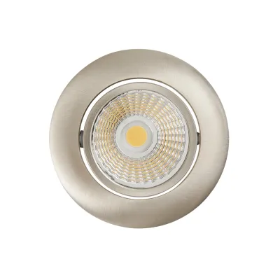 Nobile LED-Downlight 5068 ECO DOB | 6W 600lm 4000K | IP40 | Aluminium Nickel matt | Ø 88mm