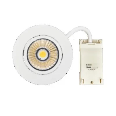 Nobile LED-Downlight 5068 ECO DOB 1867050013 | Einbaustrahler 6W 600lm 4000K IP40 Aluminium | weiß matt