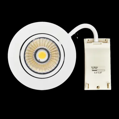 Nobile LED-Downlight 5068 ECO DOB 1867050013 | Einbaustrahler 6W 600lm 4000K IP40 Aluminium | weiß matt