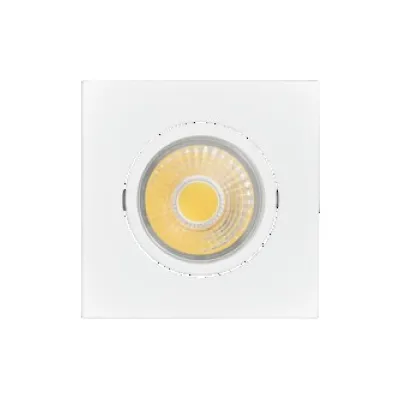 Nobile LED-Downlight 1856851013 A 5068Q T Flat | 8W 4000K 950lm | Einbaustrahler flach | IP40 | Aluminium | weiß-matt