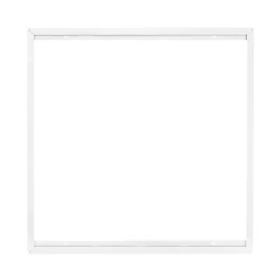NOBILE Aufbaurahmen 1570961000 für LED Panel 622x622 mm | Aluminium weiß | 4-teilig | L640xB640xH50 mm