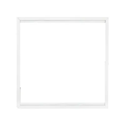 NOBILE Aufbaurahmen 1570961000 für LED Panel 622x622 mm | Aluminium weiß | 4-teilig | L640xB640xH50 mm