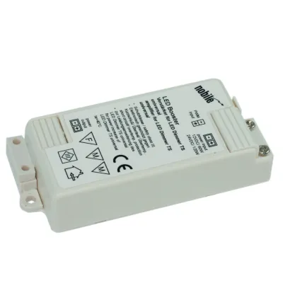 nobilé LED-Booster NO-9910050000 | Leistungssteigerung LED-Dimmer TS Universal 12/24V DC | Einbaugerät | Weiß