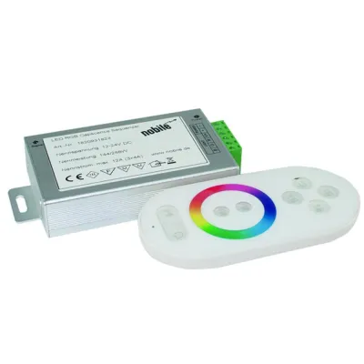 nobilé LED RGB Sequenzer NO-1820931824 | Steuergerät mit Capscence-Fernbedienung | 12-24V | 288W | Innenbereich