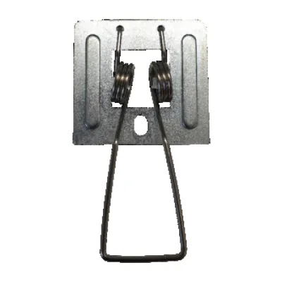 Nobile Einbaufeder 2er-Set 1560980001 | für LED Panel Q2S, R1S, R2S, R3S | Stahl | 30x13x75 mm | grau