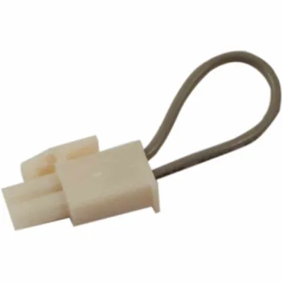 nobilé Endkontakt-Kurzschlussbrücke NO-8099720000 | 2-polig AMP | PowerLED | werkzeuglos | weiß | pulverbeschichtet