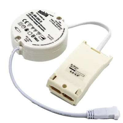 NOBILE LED-Betriebsgerät 8999028351 EL-8R-350 D | LED-Trafo 350mA | 5–8W | CCV Buchse | IP20 | Ø65mm | H 24mm