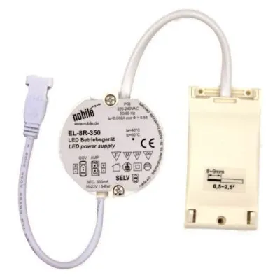 Nobile LED-Betriebsgerät EL-8R-350 8999028352 | LED-Trafo 5-8W 350mA | Konstantstrom | CCV Buchse | IP20