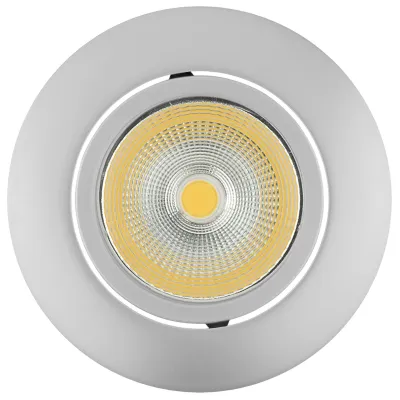 Nobile LED-Downlight 5068 ECO Flat 1856756123 | Einbaustrahler 8W 3000K 780lm | 350mA | IP40 | Ra90 | Alu | chrom-matt