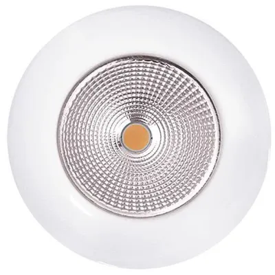 Nobile LED-Einbaustrahler 1856806023 | Downlight 8W 3000K 780lm IP44 | Ra90 | 38° Abstrahlwinkel | Aluminium | weiß-matt