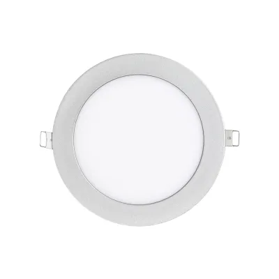 Nobile LED Panel Flat 130 R | LED Einbauleuchte 11W 850lm | 3000-5700K | Ø170mm | Aluminium titan-matt