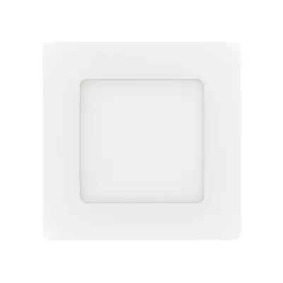 NOBILE LED Aufbaupanel 1560736511 | LED Deckenleuchte 120x120mm | 5W 4000K 460lm | neutralweiß | Aluminium weiß