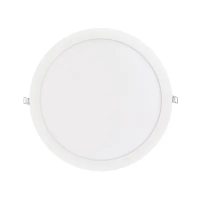 NOBILE LED Panel Flat 300 R | LED Einbau-Deckenelement rund | 20W 4000K 2400lm | UGR19 | Ø295mm | Weiß