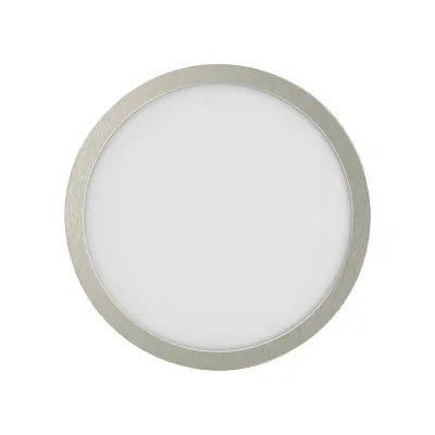 NOBILE Ring für LED Multi Panel 225R 1602259030 | Zubehörrahmen | Ø225 mm x 23 mm | Stahl | nickel-matt | IP44