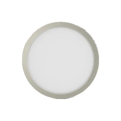 NOBILE Ring für LED Multi Panel 225R 1602259030 | Zubehörrahmen | Ø225 mm x 23 mm | Stahl | nickel-matt | IP44