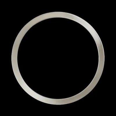 NOBILE Ring für LED Multi Panel 1603009030 | Rahmenring | Ø 300 mm | Stahl | IP44 | Dekorelement | nickel matt