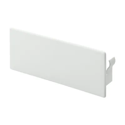 Gewiss Endstück für Brüstungskanal NP52278 | 70x130 mm | Kunststoff PVC | aufrastbar | RAL9010 weiß | IP40