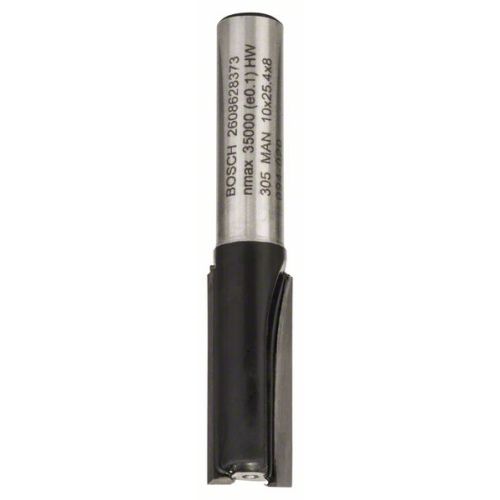 Bild: Nutfräser Standard for Wood, Ø 10mm, Arbeitslänge 25mm (Schaft Ø 8mm, zweischnei