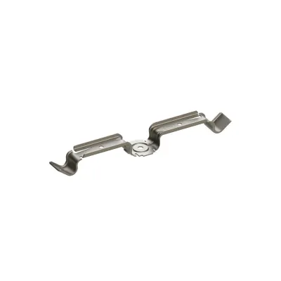 ERICO CADDY PKM10H6 Metall Kabelbügel 10 Kabel 7,1mm Loch | Kabelhalter Stahl | NYM 3x1,5mm | grau