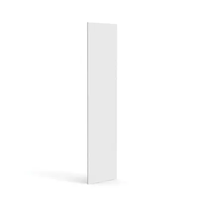 ELDON Seitenwand SPM2006R5 | 2000x600 mm | Stahl pulverbeschichtet | RAL 7035 grau | Set 2 Stück