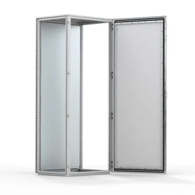 ELDON Standschrank MCS18064R5 | Anreihschrank | 1800x600x400 mm | Stahl | IP55 | Montageplatte | grau RAL7035