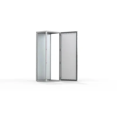 Eldon Standschrank MCS18084R5 | Stahlschrank IP55 | 1800x800x400 mm | pulverbeschichtet | Montageplatte | grau RAL7035