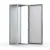 Bild: Eldon Standschrank MCS18084R5 | Stahlschrank IP55 | 1800x800x400 mm | pulverbeschichtet | Montageplatte | grau RAL7035