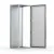 Bild: Eldon Standschrank MCS20085R5 | Schaltschrank 2000x800x500 mm | Stahl pulverbeschichtet | IP55 IK10 | RAL7035 Grau