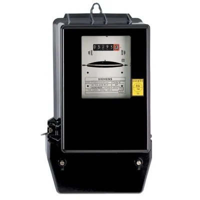 NZR Drehstromzähler DS 10(60)A | mechanisch geeicht mit Eichschein | Eintarif | 3x230/400V | regeneriert