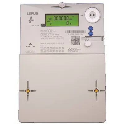NZR Drehstromzähler LEPUS 63621223 | 3x230/400V | 5(100)A | MID | 2-Tarif | SML/RS485 | digital | IP20