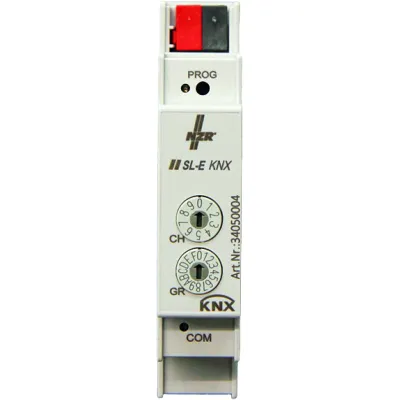 NZR Kommunikationsmodul SL-E KNX 34050004 | Bussystem-Datenschnittstelle | KNX Modul | LED-Anzeige | grau