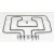 Bild: Oberhitze Heizelement für Ofen Whirlpool Indesit C00713442 Backofen Grill