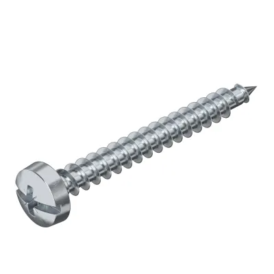 OBO Bettermann Panheadschraube 4758 4.0x35 mm | Pozidriv PZ | Stahl gehärtet verzinkt | hostaflonbeschichtet | gold