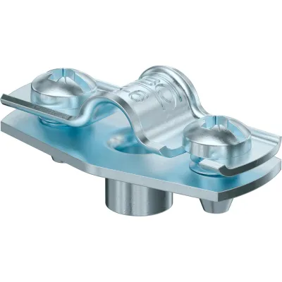 OBO Bettermann Abstandschelle ASG 732 6 G | Rohr-/Kabelbefestigung M6 | 5-6mm | verzinkt | UV-beständig | E30-E90