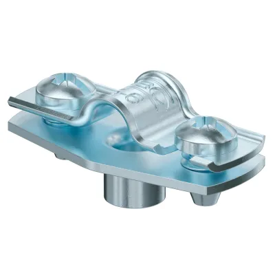 OBO Bettermann Abstandschelle ASG 732 6 G | Rohr-/Kabelbefestigung M6 | 5-6mm | verzinkt | UV-beständig | E30-E90