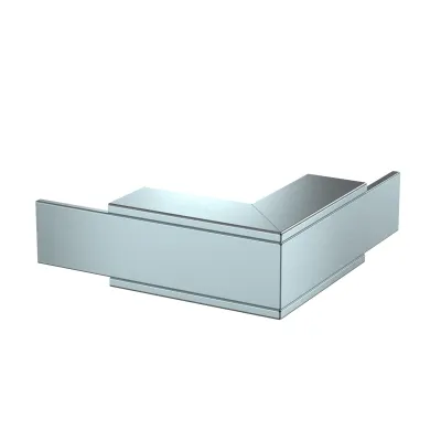 OBO BETTERMANN Außeneck PLM EC 0810 FS 7218042 | Brandschutzgewebe | 90° | 100x80mm | Stahl bandverzinkt | zink