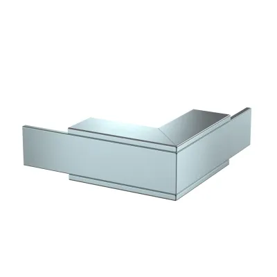 OBO BETTERMANN Außeneck PLM EC 0810 FS 7218042 | Brandschutzgewebe | 90° | 100x80mm | Stahl bandverzinkt | zink