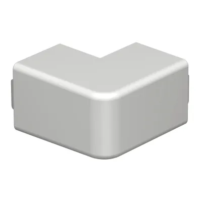 OBO BETTERMANN Außeneckhaube WDK HA30030RW | 30x30mm | 90° | PVC | aufrastbar | IP30 | RAL9010 reinweiß