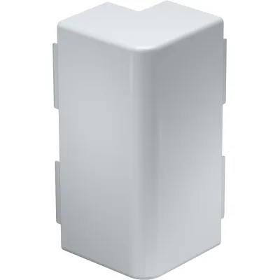 OBO Bettermann Außeneckhaube WDK HA60210RW | 60x210mm | 90° | PVC | aufrastbar | IP30 | reinweiß RAL9010