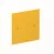 Bild: OBO BETTERMANN Abdeckplatte blind VH-P1 6109842 | 95x95mm | Polyamid | Schraubbefestigung | rapsgelb RAL 1021