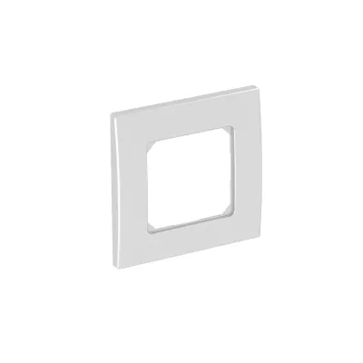 OBO BETT. Abdeckrahmen 1fach 84x84mm alu AR50-F1 AL
