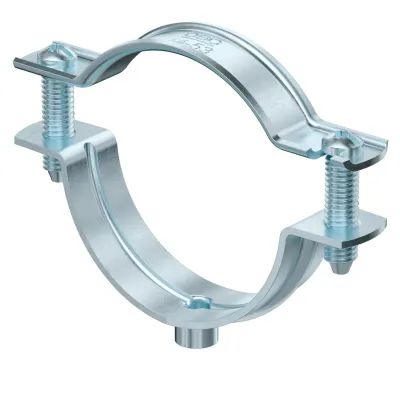 OBO Bettermann Abstandsschelle ASG 732 53 G | 44-53mm | M6 Gewinde | Stahl verzinkt | E30-E90 Brandschutz | UV-beständig