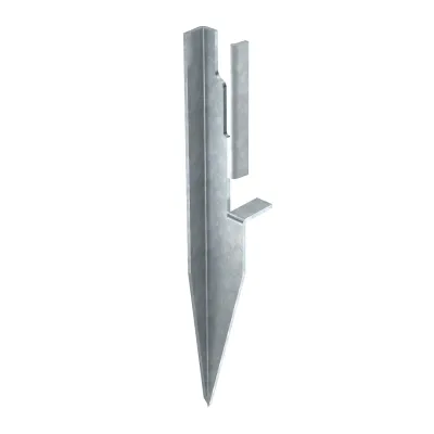 OBO Bettermann Abstandhalter 1811L 400mm | Fundamenterder Zubehör | Stahl feuerverzinkt | für Rd 10 & FL 30x3,5
