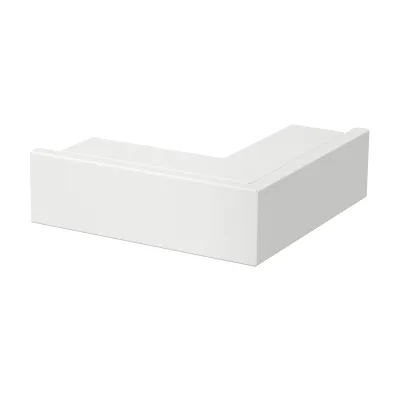 OBO Bettermann Außeneck LKM A60060RW 6249558 | Kabelkanal 90° | 60x63,7mm | Stahl | RAL9010 reinweiß | UT/OT