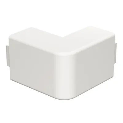OBO BETTERMANN Außeneckhaube WDKH-A40060RW | 40x60mm | 90° | halogenfrei | aufrastbar | PC/ABS | IP30 | RAL9010 reinweiß