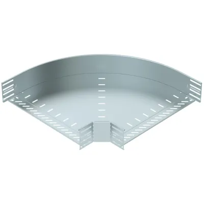 OBO BETTERMANN Bogen 90° RB 90 150 FS 6036810 | Kabelrinne horizontal | 110x500 mm | Stahl bandverzinkt | zink